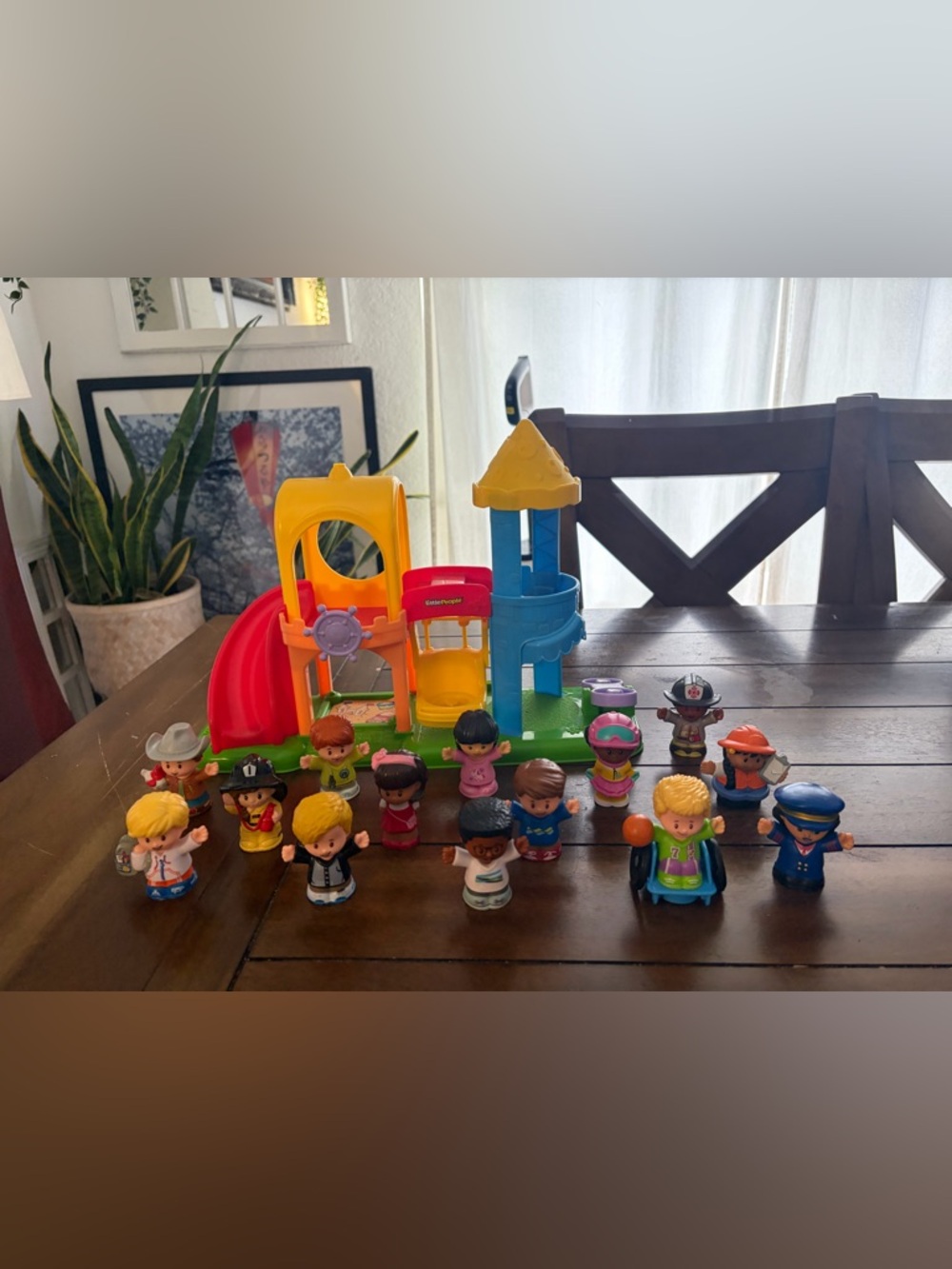 Fisher-Price Little People 2012 Neighborhood Playground Playset with Figures